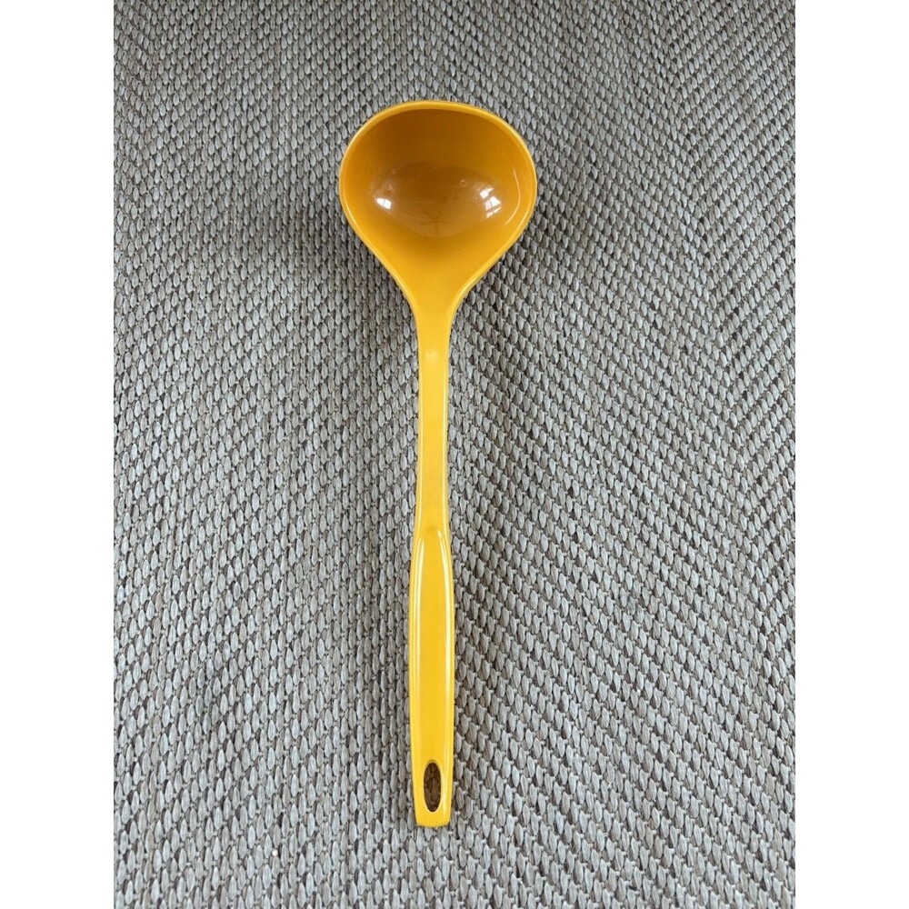 Vintage Foley‎ 11" Serving Ladle Cooking Utensil Yellow